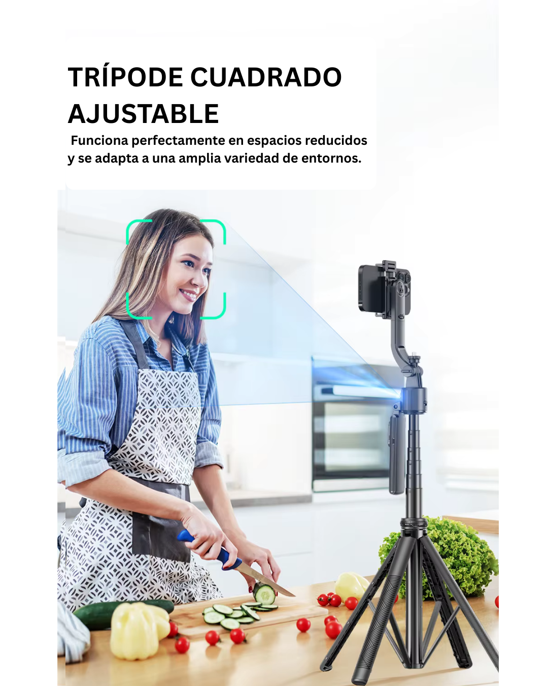 AI TrackPod™ C17 – Trípode Inteligente 360°